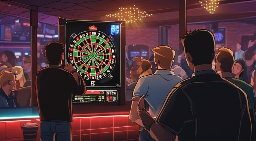 Improving Dart Skills on Electronic Dartboards