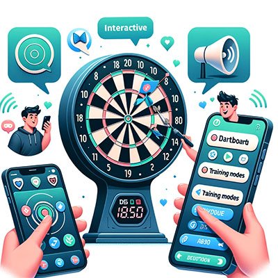 Interactive Features in Modern Dartboards