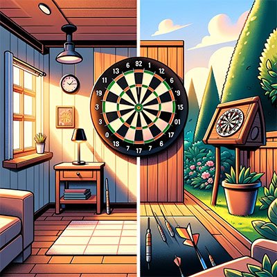 Setting Up Your Dartboard: Indoor vs Outdoor