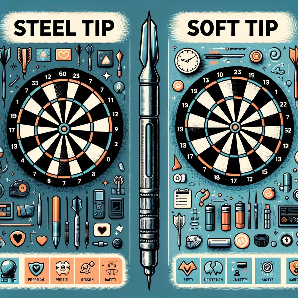 Steel Tip vs Soft Tip