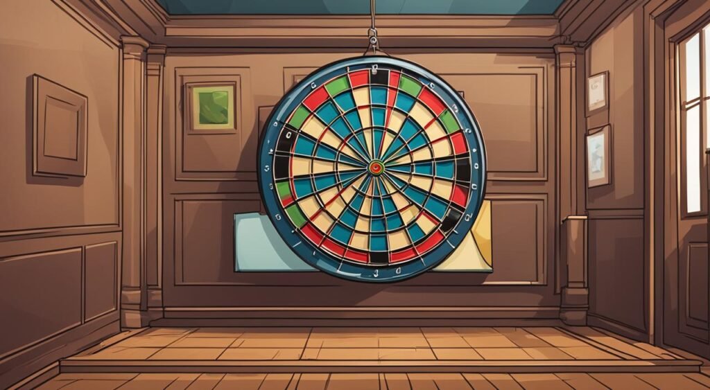 dartboard leveling