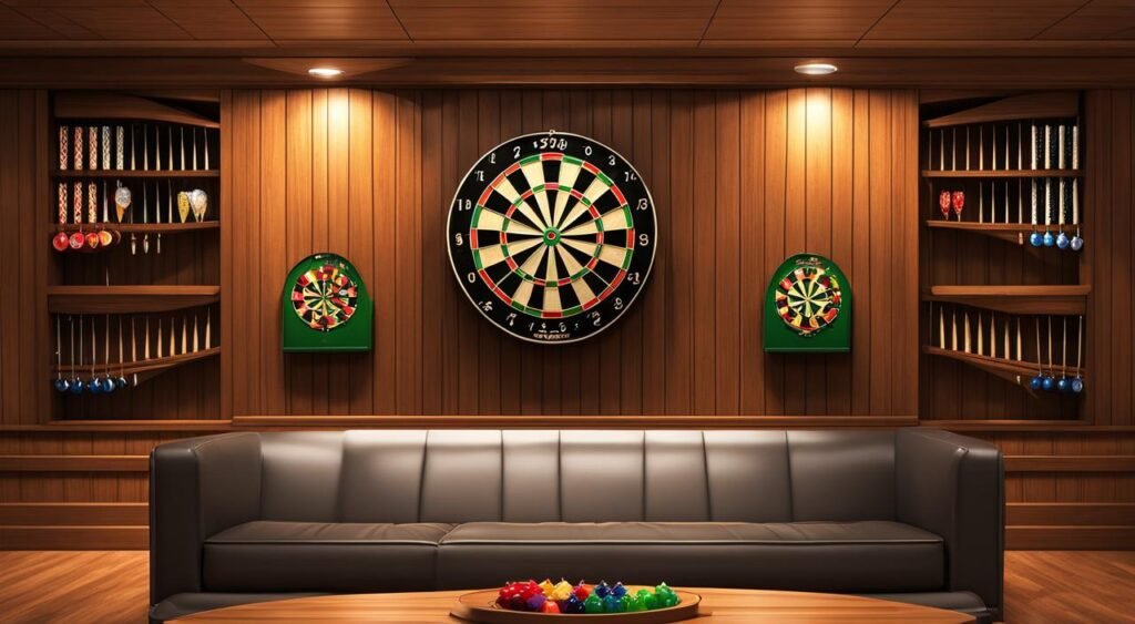 long-lasting dartboard